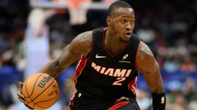 Terry Rozier dribbling basketball