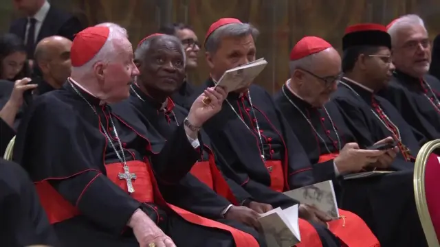 Kardinalët në Kapelën Sistine
