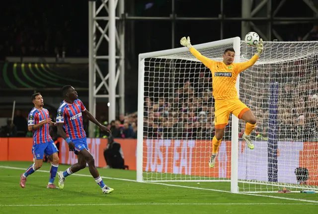 Palace during the UEFA Conference League 2025/26 League Phase MD2 match between Crystal Palace FC and AEK Larnaca FC at Selhurst Park on October 23, 2025 in London, England.