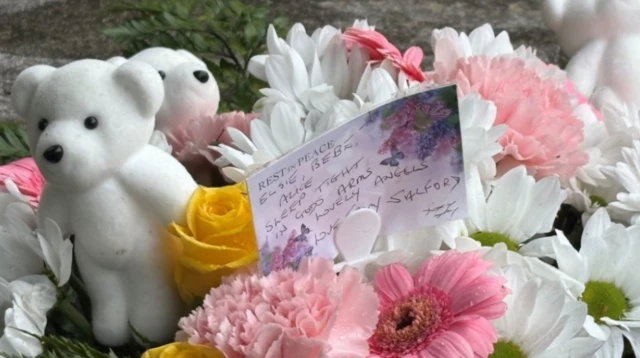 Tributes left following the Southport attack
