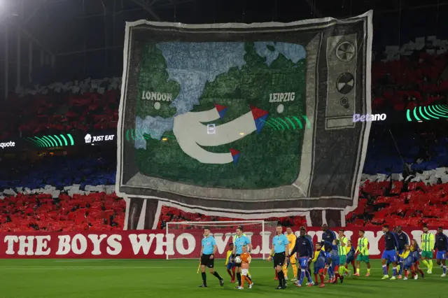 Crystal Palace tifo