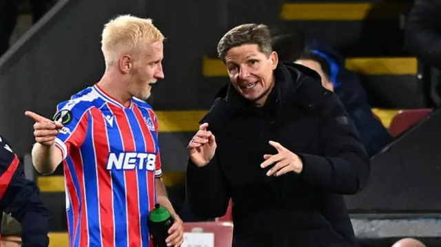 Will Hughes and Oliver Glasner