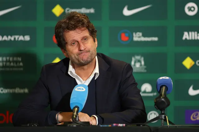Australia head coach Joe Montemurro