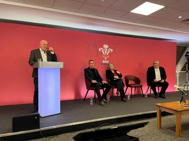 (L-R) Richard Collier-Keywood, Dave Reddin, Amanda Bennett and John Manders.