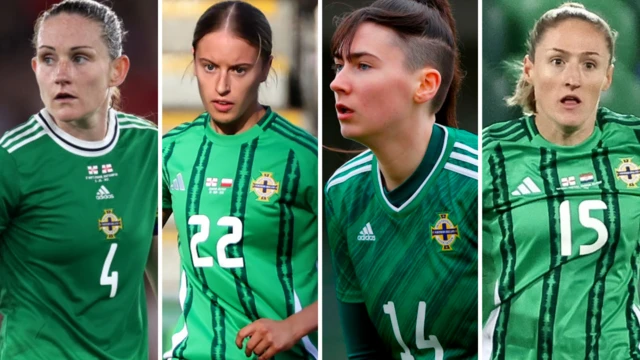 Sarah McFadden, Abi Sweetlove, Toni-Leigh Finnegan, Rebecca Holloway