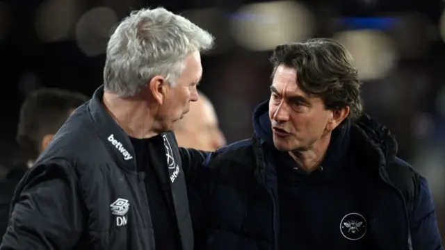 David Moyes and Thomas Frank