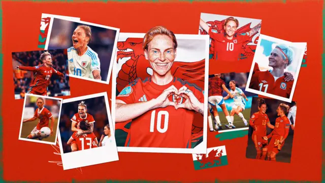 A Jess Fishlock collage