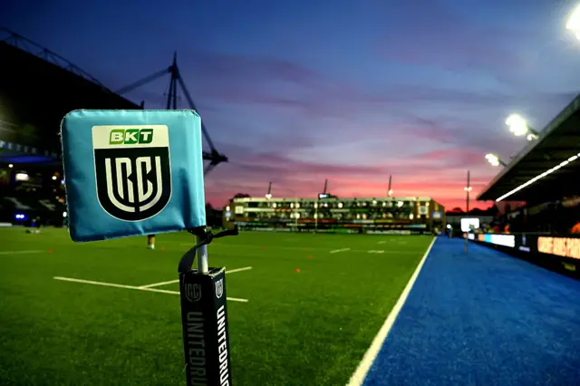 URC flag at Cardiff Arms Park