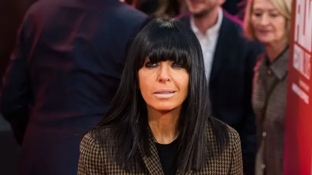 laudia Winkleman attends the UK premiere of 'Is This Thing On?' during the 69th BFI London Film Festival at the Royal Festival Hall in London