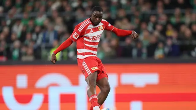 : Ilyas Ansah of 1.FC Union Berlin
