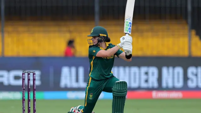 Laura Wolvaardt of South Africa