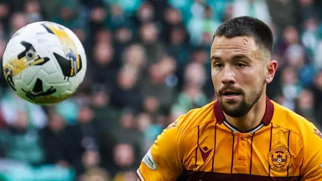 Motherwell forward Apostolos Stamatelopoulos