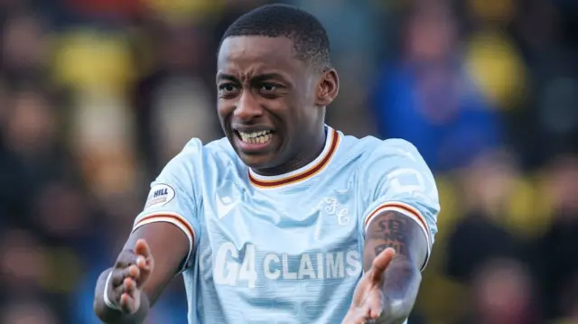 Motherwell's Tawanda Maswanhise
