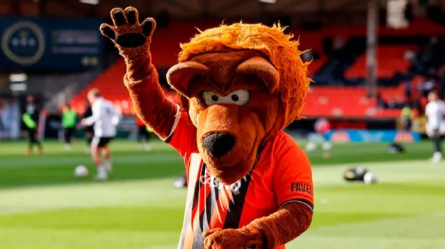 Dundee United mascot Terry the Terror