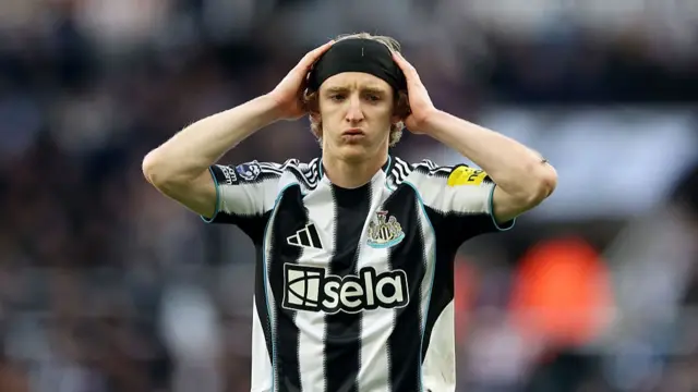 Anthony Gordon of Newcastle United