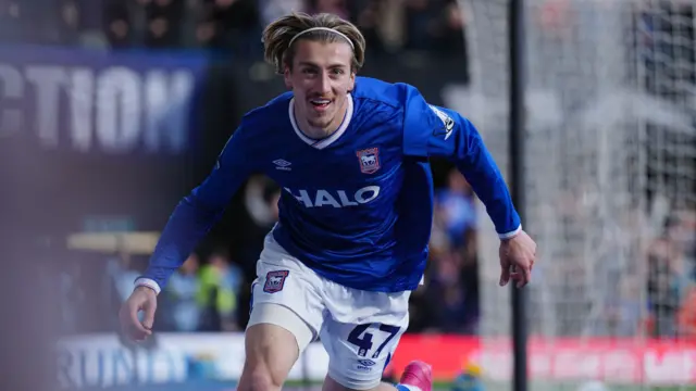 Ipswich goalscorer Jack Clarke