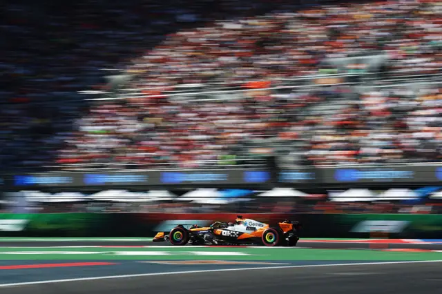 Oscar Piastri at the Mexico City Grand Prix