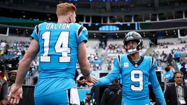 Andy Dalton and Bryce Young