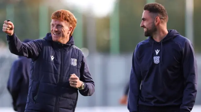 Dundee's Simon Murray and Clark Robertson