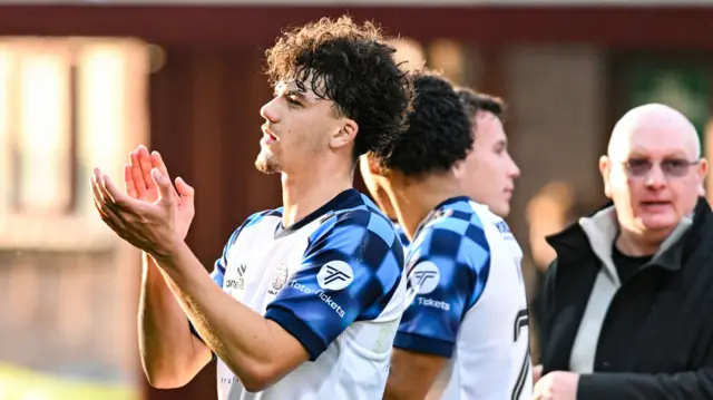 Falkirk left-back Filip Lissah