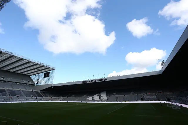 General view of St James' Park