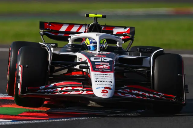 Oliver Bearman at the Mexico City Grand Prix