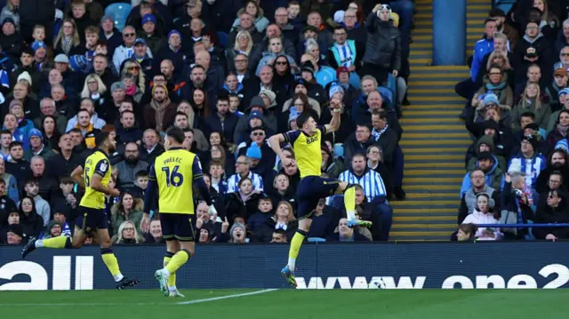 Oxford's Will Lankshear leaps in celebration