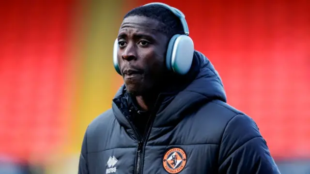 Dundee United midfielder Panutche Camara