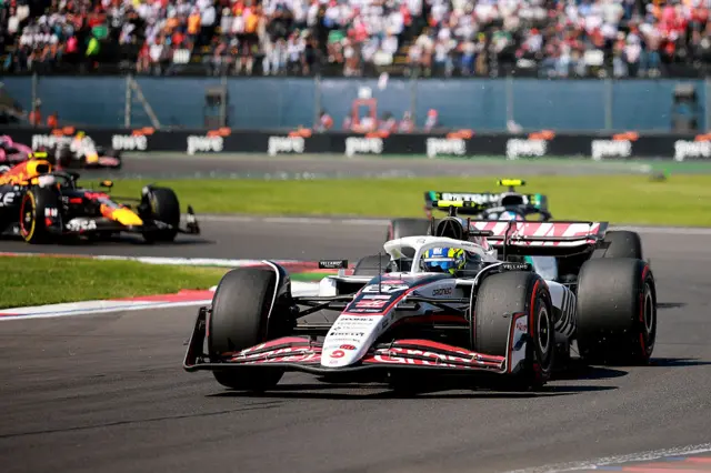 Oliver Bearman at the Mexico City Grand Prix