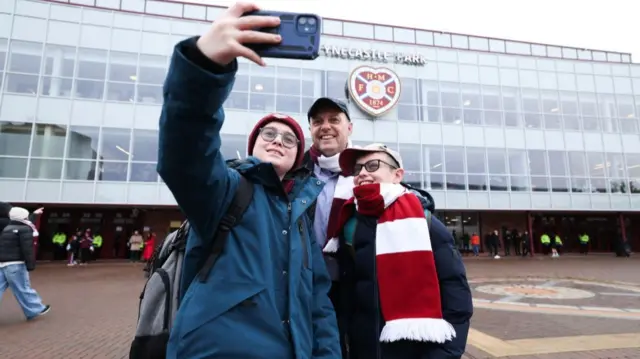 Hearts fans