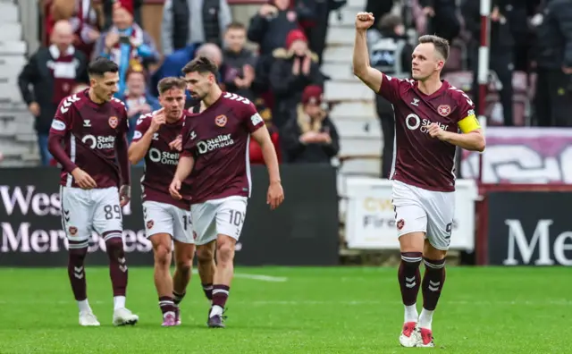 FT: Hearts 3-1 Celtic