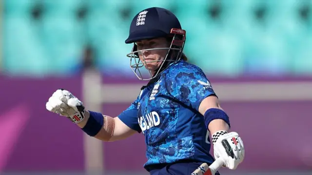 Tammy Beaumont of England