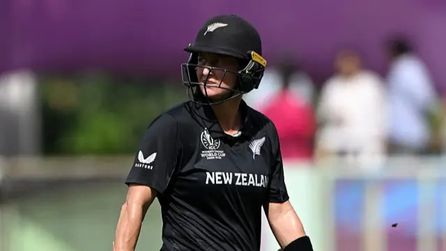 Sophie Devine of New Zealand