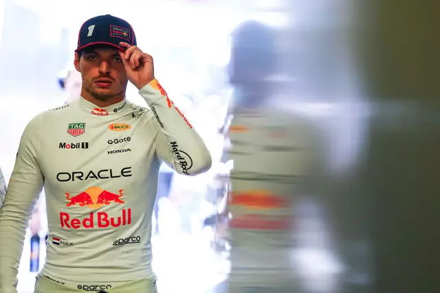 Max Verstappen at the Mexico City Grand Prix