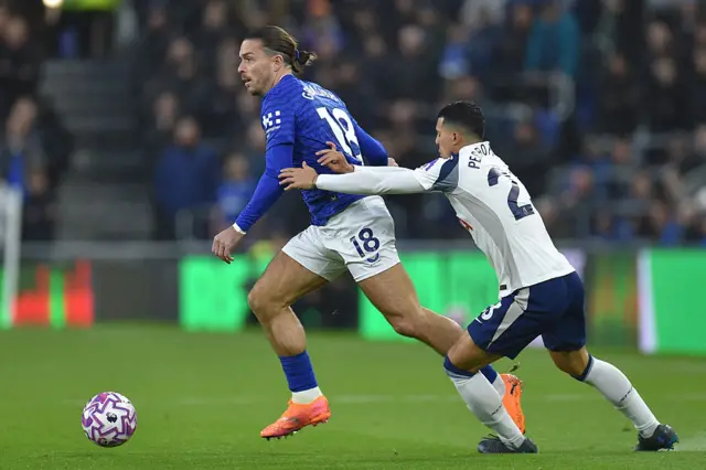 Jack Grealish and Pedro Porro