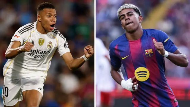 Mbappe and Yamal