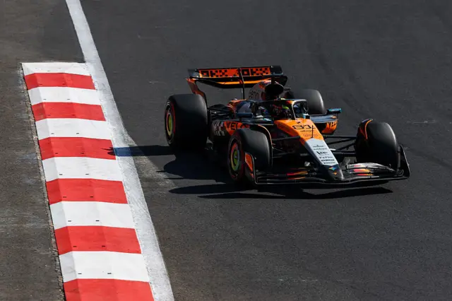 Oscar Piastri at the Mexico City Grand Prix