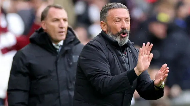 Derek McInnes and Brendan Rodgers