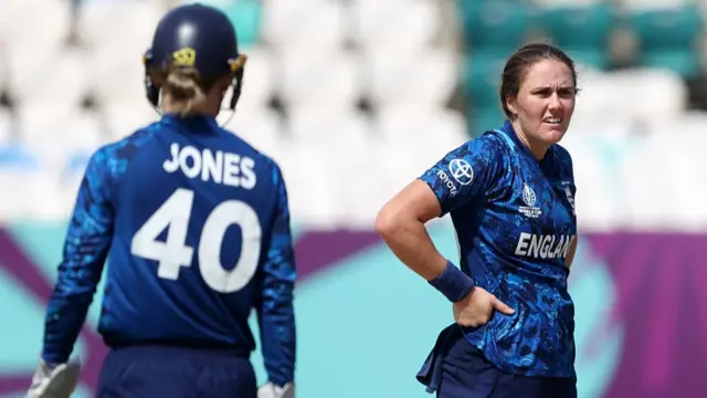 Nat Sciver-Brunt of England