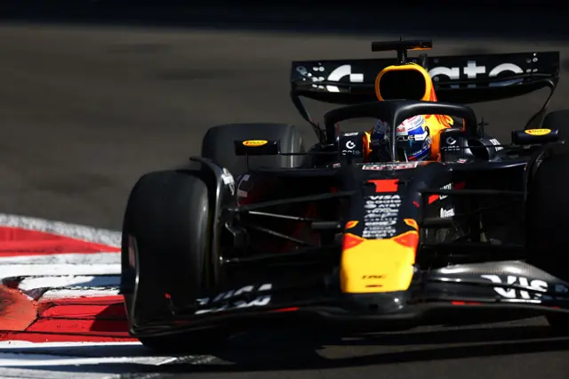 Max Verstappen at the Mexico City Grand Prix