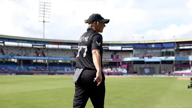 Sophie Devine of New Zealand