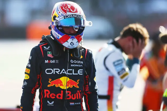Max Verstappen at the Mexico City Grand Prix