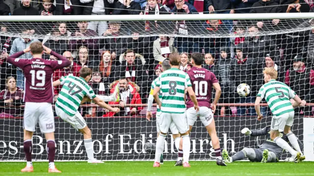 Celtic's Dane Murray scores an own goal