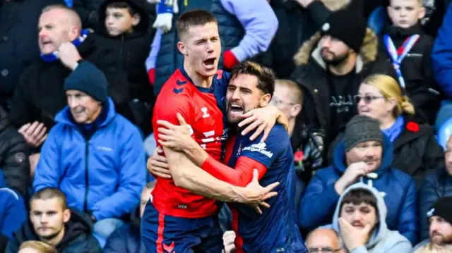 Killie players celebrate