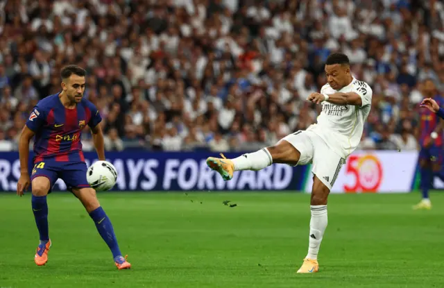 Mbappe scores for Real Madrid
