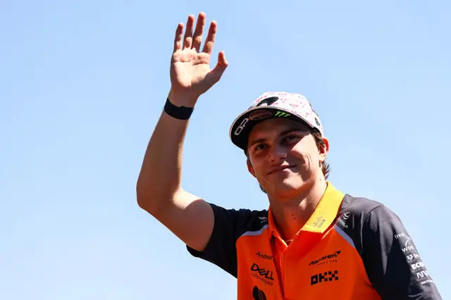Oscar Piastri at the Mexico City Grand Prix