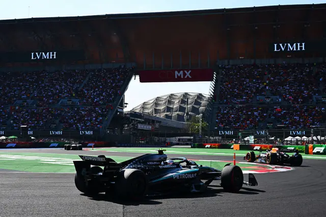 Kimi Antonelli at the Mexico City Grand Prix