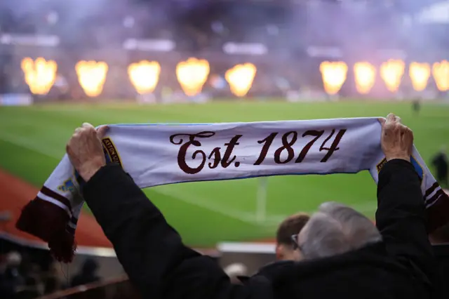 Aston Villa fans at Villa Park