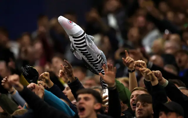 Grimsby Town fans at Hillsborough