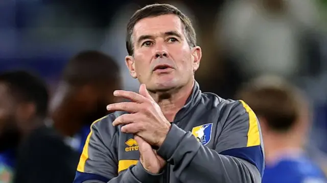 Mansfield Town Football Club manager Nigel Clough